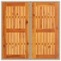 Conjunto de Comedor de Jardín de 5 Piezas con Cojines Beige Polirratán de , Sillas de jardín - Ref: Foro24-3334940, Precio: 2...
