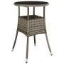 Juego de Comedor de Jardín de 3 Piezas Gris Ratán Sintético de , Sillas de jardín - Ref: Foro24-3334945, Precio: 163,20 €, De...