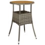 Conjunto de Muebles de Comedor Conjunto de 3 Gris Ratán, Metal de , Sillas de jardín - Ref: Foro24-3334953, Precio: 168,50 €,...