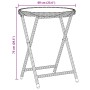 Juego de Bistro de Jardín de 3 Piezas con Cojines Marrón de Poliratán de , Sillas de jardín - Ref: Foro24-3334963, Precio: 17...