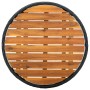 Set de Bistro de Jardín de 3 Piezas con Cojines Ratané Negro de , Sillas de jardín - Ref: Foro24-3334967, Precio: 164,04 €, D...