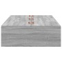 Cama con almacenamiento Marco Gris Sonoma 80x200 cm de , Camas y somieres - Ref: Foro24-3335338, Precio: 193,61 €, Descuento: %
