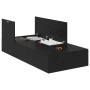 Estructura de Cama Roble Negro Madera elaborada Individual de , Camas y somieres - Ref: Foro24-3335342, Precio: 214,58 €, Des...