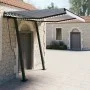 Toldo manual retráctil con luz LED azul y blanco 3x2,5 m de vidaXL, Toldos - Ref: Foro24-3070101, Precio: 367,69 €, Descuento: %