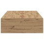 Estructura de Cama de Almacenamiento Roble Artesano 90x200 cm de , Camas y somieres - Ref: Foro24-3335348, Precio: 192,56 €, ...