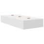Estructura de cama de almacenamiento Blanca 100x200 cm de , Camas y somieres - Ref: Foro24-3335349, Precio: 221,49 €, Descuen...