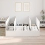 Marco de Cama Blanco Madera King Marco con Almacenamiento de , Camas y somieres - Ref: Foro24-3335357, Precio: 448,17 €, Desc...