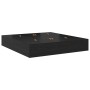 Base de cama de almacenamiento de roble negro 200x200 cm de , Camas y somieres - Ref: Foro24-3335358, Precio: 460,38 €, Descu...