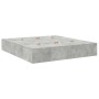 Estructura de Cama de Almacenamiento Gris Concreto 200x200 cm de , Camas y somieres - Ref: Foro24-3335360, Precio: 435,41 €, ...
