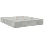 Estructura de Cama de Almacenamiento Gris Concreto 200x200 cm de , Camas y somieres - Ref: Foro24-3335360, Precio: 435,41 €, ...