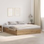 Base de Cama de Almacenamiento en Roble Artisan 200x200 cm de , Camas y somieres - Ref: Foro24-3335364, Precio: 443,33 €, Des...