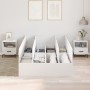 Cama con almacenamiento Blanca 120x200 cm de , Camas y somieres - Ref: Foro24-3335365, Precio: 327,69 €, Descuento: %