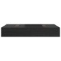 Estructura de cama de almacenamiento en roble negro 120x200 cm de , Camas y somieres - Ref: Foro24-3335366, Precio: 337,72 €,...