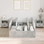 Estructura de cama Gris concreto Concreto Individual Robusta de , Camas y somieres - Ref: Foro24-3335368, Precio: 317,75 €, D...