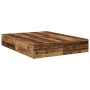 Marco de Cama Madera Vieja Madera Maciza Recuperada Doble de , Camas y somieres - Ref: Foro24-3335379, Precio: 342,82 €, Desc...