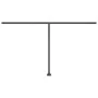 Retractable manual foot awning anthracite gray 400x350 cm by vidaXL, Awnings - Ref: Foro24-3069819, Price: 454,80 €, Discount: %