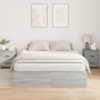 Armazón de cama Gris Sonoma Tablero de partículas Queen de , Camas y somieres - Ref: Foro24-3335386, Precio: 417,33 €, Descue...