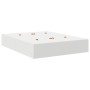 Marco de Cama Blanco MDF Doble Estándar Cama con Almacenamiento de , Camas y somieres - Ref: Foro24-3335389, Precio: 382,70 €...