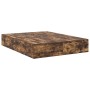 Estructura de Cama Roble ahumado Madera de Roble Sólido de , Camas y somieres - Ref: Foro24-3335393, Precio: 371,45 €, Descue...