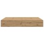 Marco de Cama de Almacenamiento en Roble Artisan 160x200 cm de , Camas y somieres - Ref: Foro24-3335396, Precio: 371,45 €, De...