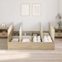 Estructura de Cama de Almacenamiento Sonoma Oak 180x200 cm de , Camas y somieres - Ref: Foro24-3335399, Precio: 399,76 €, Des...
