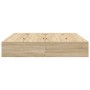 Estructura de Cama de Almacenamiento Sonoma Oak 180x200 cm de , Camas y somieres - Ref: Foro24-3335399, Precio: 399,76 €, Des...