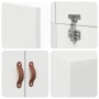 Estructura de Cama de Almacenamiento Blanca 90x190 cm de , Camas y somieres - Ref: Foro24-3335405, Precio: 204,56 €, Descuent...