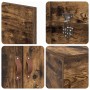Marco de Cama de Almacenamiento en Roble Ahumado 75x190 cm de , Camas y somieres - Ref: Foro24-3335417, Precio: 170,71 €, Des...