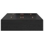 Cama con Almacenamiento Roble Negro Madera Doble Estándar de , Camas y somieres - Ref: Foro24-3335422, Precio: 325,28 €, Desc...