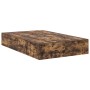 Estructura de Cama de Almacenamiento Roble Ahumado 120x190 cm de , Camas y somieres - Ref: Foro24-3335425, Precio: 305,90 €, ...