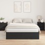 Estructura de Cama de Almacenamiento de Roble Negro 140x190 cm de , Camas y somieres - Ref: Foro24-3335430, Precio: 351,29 €,...