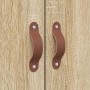 Cama con Almacenamiento Roble Sonoma Madera elaborada 140 x 200 cm de , Camas y somieres - Ref: Foro24-3335431, Precio: 330,6...