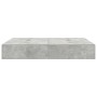 Estructura de Cama con Almacenamiento Gris Concreto 140x190 cm de , Camas y somieres - Ref: Foro24-3335432, Precio: 330,68 €,...
