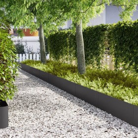 Líneas de Césped 30 pcs Negro 100x0,5x30 cm Acero de , Ribetes y bordes para jardín - Ref: Foro24-3335781, Precio: 237,40 €, ...