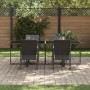 Set de Comedor de Jardín de 6 Piezas con Cojines de Acero y Textilene de , Conjuntos de jardín - Ref: Foro24-3335858, Precio:...