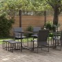 Juego de comedor de jardín de 10 piezas de con cojines de acero y textileno de , Conjuntos de jardín - Ref: Foro24-3335863, P...