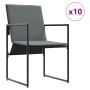 Conjunto de Comedor de Jardín de 13 Piezas con Cojines de Acero y Textileno de , Conjuntos de jardín - Ref: Foro24-3335869, P...