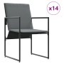 Conjunto de comedor de jardín de 19 piezas con cojines de acero y textileno de , Conjuntos de jardín - Ref: Foro24-3335871, P...
