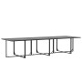 Conjunto de Comedor de Jardín de 13 Piezas con Cojines de Acero y Ratán Sintético de , Conjuntos de jardín - Ref: Foro24-3335...