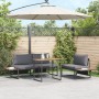 Juego de Comedor de Jardín de 3 Piezas con Cojines Antracita de , Conjuntos de jardín - Ref: Foro24-3335888, Precio: 448,58 €...