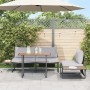 Conjunto de Comedor de Jardín de 3 Piezas con Cojines Gris Claro de , Conjuntos de jardín - Ref: Foro24-3335889, Precio: 448,...