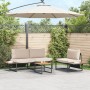 Conjunto de sofá de jardín de 3 piezas con cojines taupe de , Conjuntos de jardín - Ref: Foro24-3335893, Precio: 384,54 €, De...