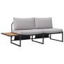 Conjunto de Sofá de Jardín de 3 Piezas con Cojines Gris Claro de , Conjuntos de jardín - Ref: Foro24-3335892, Precio: 415,34 ...