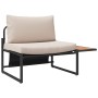 Conjunto de sofá de jardín de 3 piezas con cojines taupe de , Conjuntos de jardín - Ref: Foro24-3335893, Precio: 384,54 €, De...