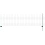 Euro Fence con 5 postes en verde 0.8x10 m de acero de , Postes de cerca - Ref: Foro24-3335974, Precio: 57,93 €, Descuento: %