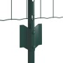 Valla Euro con 5 postes en U Verde 0.4x10 m Acero de , Postes de cerca - Ref: Foro24-3335980, Precio: 40,28 €, Descuento: %