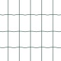 Valla Euro con 5 postes en U Verde 0.4x10 m Acero de , Postes de cerca - Ref: Foro24-3335980, Precio: 40,28 €, Descuento: %