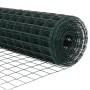 Valla Euro con 5 postes en U Verde 0.4x10 m Acero de , Postes de cerca - Ref: Foro24-3335980, Precio: 40,28 €, Descuento: %