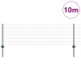 Cerca Euro con 5 postes en U Verde 0.6x10 m Acero de , Postes de cerca - Ref: Foro24-3335981, Precio: 48,02 €, Descuento: %