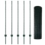Conjunto de Cerca de Jardín Set de 2 Verde de , Postes de cerca - Ref: Foro24-3336000, Precio: 64,89 €, Descuento: %